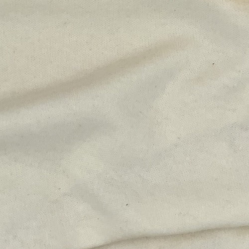 White #S910/913 Polyester/Cotton 12 Ounce Interlock Knit Fabric - SKU 5828A