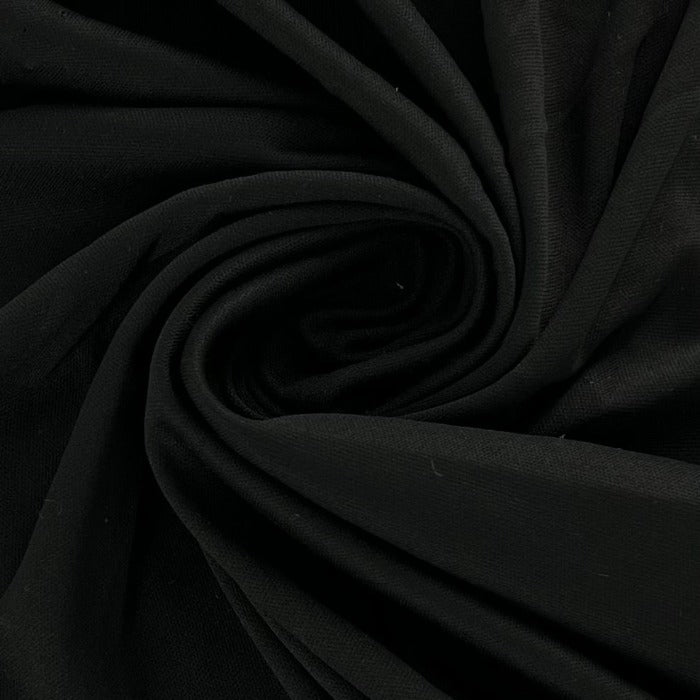 Black #U16 Baby Interlock 3 Ounce Knit - SKU 7283