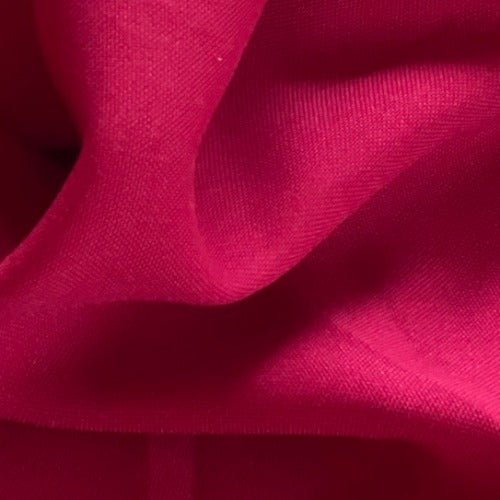Cranberry #S106/107 Polyester Poplin Woven Fabric - SKU 7114C