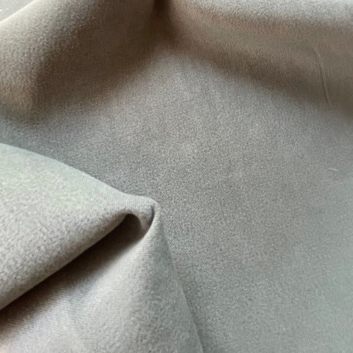 Olive #S142 Stretch Moleskin Spandex Woven Fabric - SKU 4611B