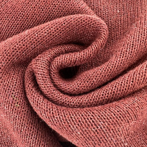 Merlot #S Arctic Sweater Fleece 8 Ounce Knit Fabric - SKU 7202