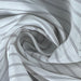 White/Black #S/R Stripe Blouse Weight Yarn-Dye Woven - SKU 7194