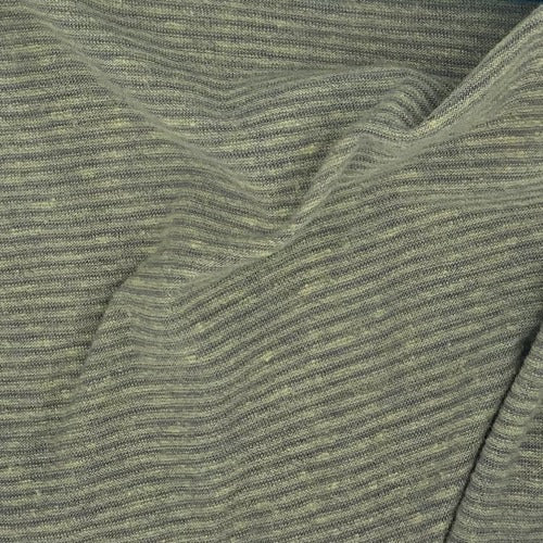 Sage #SS84 Stripe Poly Rayon Spandex Knit Fabric - SKU 4522E