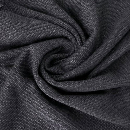 Charcoal #S809 French Terry Knit Fabric - SKU 7235B
