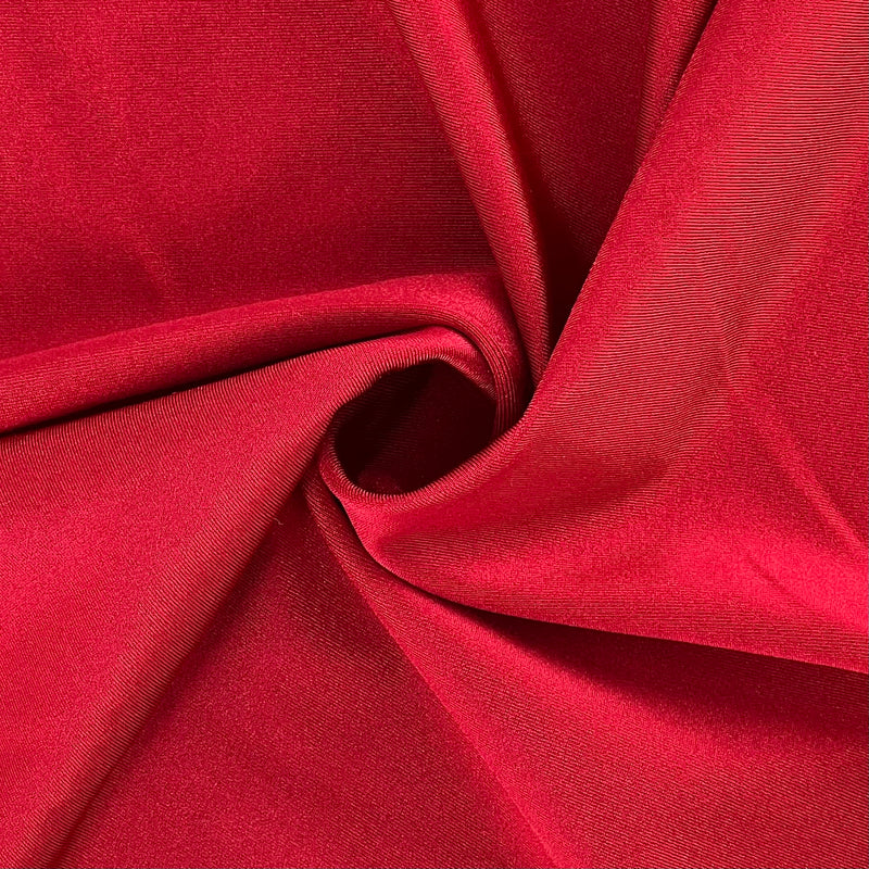 Red | Super-Stretch Shiny Tricot 200GSM - SKU 7330B #S119