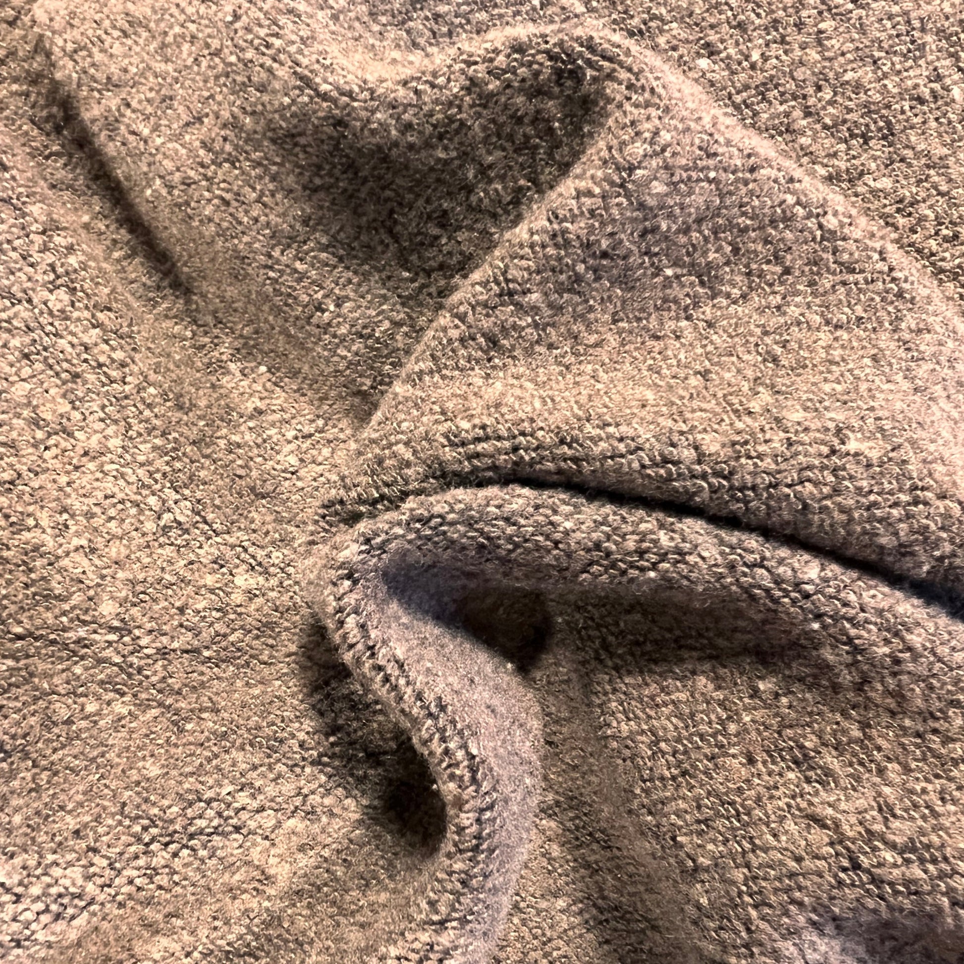Brown #S174 Vintage 12 Ounce Sweatshirt Fleece Knit Fabric - SKU 6099