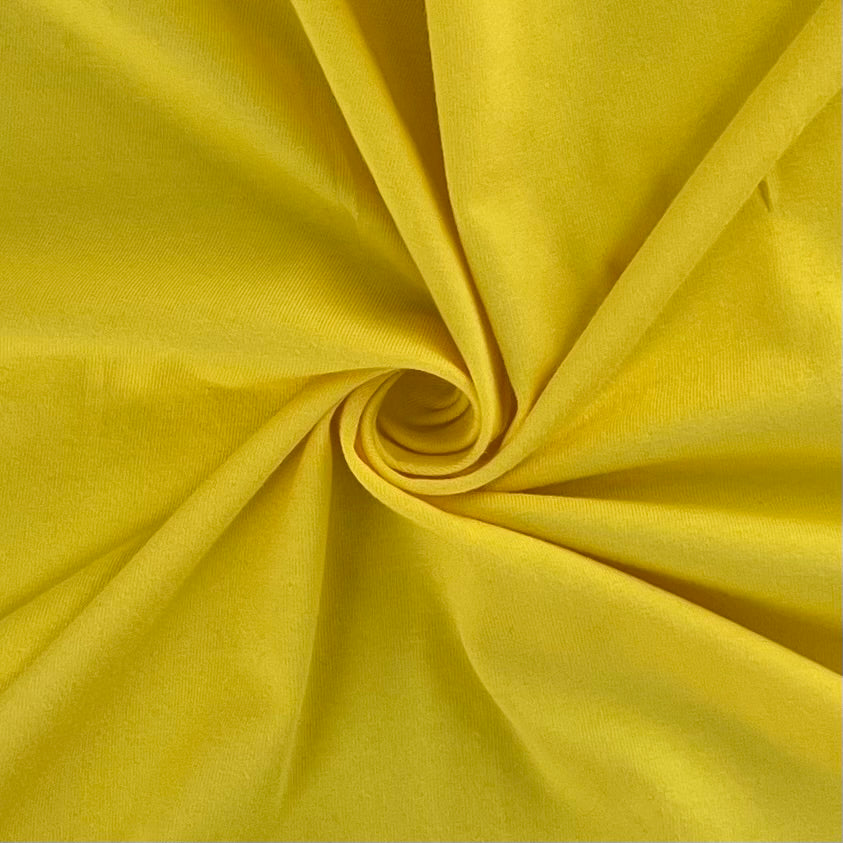 Banana 10 Ounce Cotton/Spandex Jersey Knit Fabric - SKU 2853W