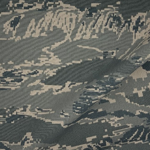 Green Army Digital Camouflage 8 Ounce Twill Print Woven Fabric - SKU 4899A