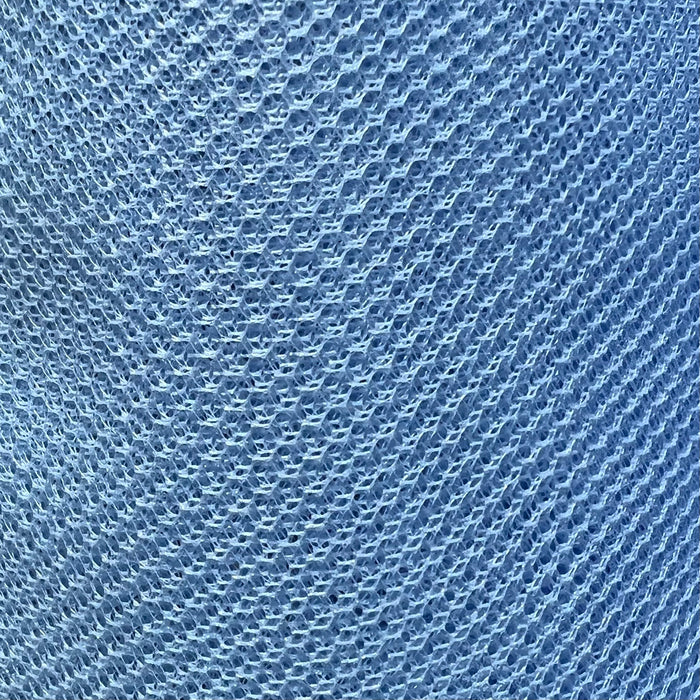 Sky Blue #U90 Mesh Netting Knit Fabric (Large Roll $4.25/Yard) - SKU 90118 BTR NS