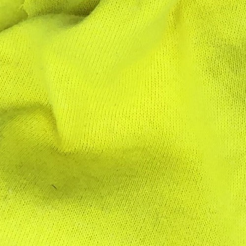 Safety Yellow #S14 Sweatshirt 16 Ounce Fleece Knit Fabric - SKU 5985