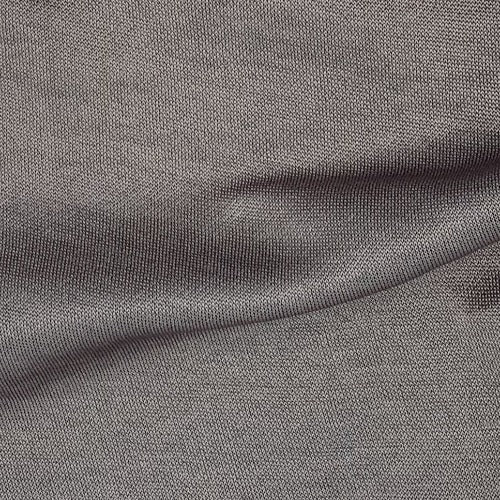 Solid Light Grey #SS53 Sateen Coordinate Double Knit Print Fabric - SKU 3605
