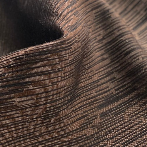 Brown #S Rainfall Stretch Suiting Woven Fabric - SKU #7124