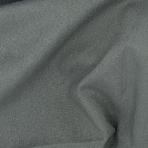 Charcoal #U80 Cotton/Polyester Broadcloth Shirting Woven Fabric - SKU 5801C
