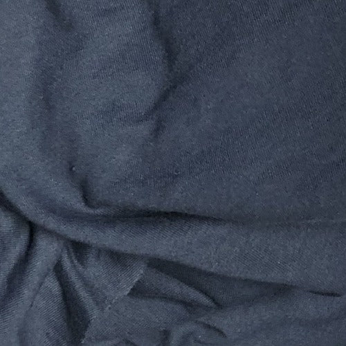 Navy #S/YYY French Terry 12 Ounce Knit Fabric - SKU 5978